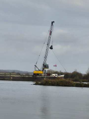Veerpont weerin de vaart